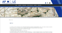 Desktop Screenshot of aplc.org.pt