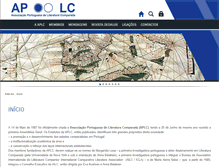 Tablet Screenshot of aplc.org.pt